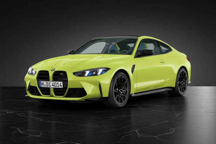 Bmw M4 Coupe Color Sao Paulo Yellow